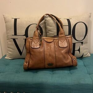 FOSSIL Leather Vintage Handbag